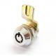 4 Pins Tubular key Mini cam locks Brass Cam Locks