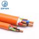 Low Voltage Power Cable Orange Circular Cable 3c+E 4mm2 Bc  V90 450/750V Cable