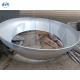 Stainless Steel 304/SS304L Conical Dish Tank Head Top ID 2600mm