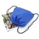 High Quality Blue 190T Nylon Drawstring Bag