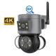 4Mp 10X Optical Zoom PTZ Floodlight Camera Weatherproof  IP65 Waterproof