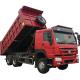 5.3-6.2 M Cargo Box Used Tipper Trucks with Sinotruk Engine Flat Single Sleeper Cabin