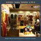 hot sale garments display stand design for lady's clothes display