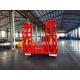 JNHTC 80 Ton Semi Low Deck Gooseneck Trailer 3 Axle For Transport Vehicles