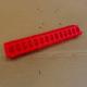 Weather Resistant Red Yellow Poultry Trough No Sharp Edges Easy To Clean