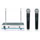 LS-2200 dual channel VHF wireless microphone with two  micrófono /  good quality MIC