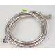 Dia 14mm 0.1-1.5Mpa flexible stainless steel shower hose extansion