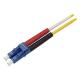 Compact Duplex LC Connector 3.0mm Single Mode For FTTH Patch Cord