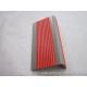 20x50mm stair nosing/ anti-slip /non-slip strip/PVC/soft/red/any color