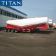 4 axles 50 tons cement powder tanker semi trailer for sale-TITAN
