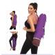 Large Capacity Yoga Mat Carry Bag Carrier Durable Canvas Cotton Yoga Pilates Backpack