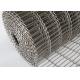 304 Stainless Steel Wire Mesh Chain Link Conveyor Belt For Chocolate Machine