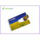 Gift Credit Card USB Storage Device / 512MB Large Capacity Thumb Drive full Color Logo Printing