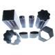 Custom Weldable Special Shaped Pipe 0.25mm - 2.5mm Thickness Easy Installation
