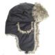 Blue / Grey Cute Winter Wool Winter Hat For Keeping Warm / Protecting Head