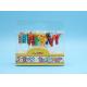 Cute Painted 	Letter Birthday Candles / Alphabet Cake Candles Smokeless