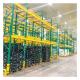1-2 Pallets Width  Corrosion Protection Roll Back Pallet Racks For Warehouse Storage