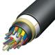 Customized 24 Core ADSS Fiber Optic Cable Self Supporting Aerial Fiber Cable