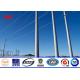 Q345 butrial type electric power pole 2.75mm for 110kv power distribution power