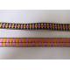 1.5cm Woven Jacquard Ribbon Colorful Pattern High Strength Size Customized