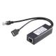 48V to 5V 2.4A PoE Splitter USB Type A Female 802.3af Power Over Ethernet Splitter