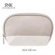 Portable Small Shell Shape Canvas Zipper Cosmetic Bags