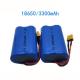 LFP Solar 18650 Rechargeable Lithium Ion Battery 7.4 V 2200mah Bank Type