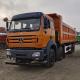 Beiben Dump Truck 6X4 8X4 Used North Benz Cargo Truck with 8500*2500*3400mm Size