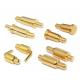 2.54mm Brass Right Angle POGO Pin 1 X 4 Pin Pogo Connector TS16949