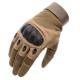 25X17cm Outdoor Motorcycle Glove Anti-Slip Leather Tactical Full Finger Touch Screen