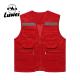 High Quality Utility Mesh Vest Outerwear Men's Work-wear Sleeveless Multi Pocket Work Vest Men's Vest