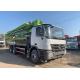 110 M3/H Used Concrete Pump Truck Three Axle With ISO90001 Approval