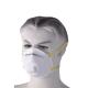 Valved Respirator Non Woven EN149 FFP2 Standard Dust Protection Masks for Industrial