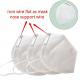 Disposable Protection KN95 Air Mask 10 Pcs / Pack Non Woven Melt Blown White Factory Directly Sales
