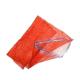 50kg Net Bags For Vegetables Bottom Sewing Red Raschel Leno Bag For Onions And Fruits