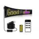 16*64 Flexible LED Screen Outdoor Display Waterproof Panel Car Window LED Soft Billboard