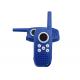 Outdoor Lovely Size Kids Walkie Talkie 3 Channels Blue Color With A Back Clip