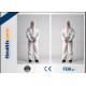 Disposable Coverall Suit Protective Clothing Overalls For Food Medical Lab Use