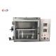 FMVSS 302 Flammability Tester for testing flammability of textiles