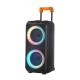 Portable Strong Bass Bluetooth Speaker Double 8 Inch Party LED Speaker
