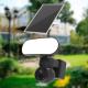 Night Vision IR Waterproof Solar Security Camera With Floodlight Surveillance