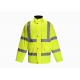 Breathable PPE Safety Workwear Fluorescent High Visibility Jacket Safety Apparel