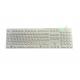 EN60601 washable hygienic medical silicone keyboard with dust proof full size