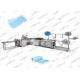Dustproof Multi - Layer Surgical Face Mask Machine Single Out 55/ Min
