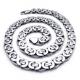 New Fashion Tagor Stainless Steel Jewelry Casting Chain NecklaceS Collection PXN063