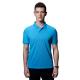 OEM Sublimation Loose Polo T Shirt 240gsm Embroidery SGS Blue Polo Collar T Shirt