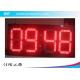 Electronic Outdoor Large Led Digital Wall Clock Timer , Waterproof IP67