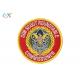 Ryan Thread Boy Scout Patches / Polyester Material Merrow Border Patch For Clothing