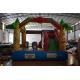 Jungle inflatable forest animals jump house PVC fabric middle size inflatable animals bouncy on sale