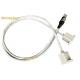 Network Cable Ca C6 Rj45 600mm Industrial Wiring Harness For Trolley Panel / Industrial Computer